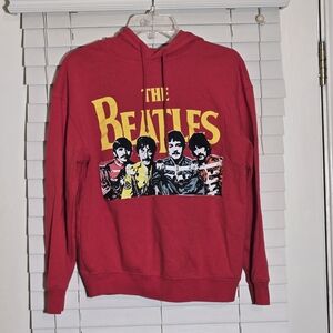 The Beatles Sgt Peppers Photo Graphic Hoodie Sweatshirt  Adult XS